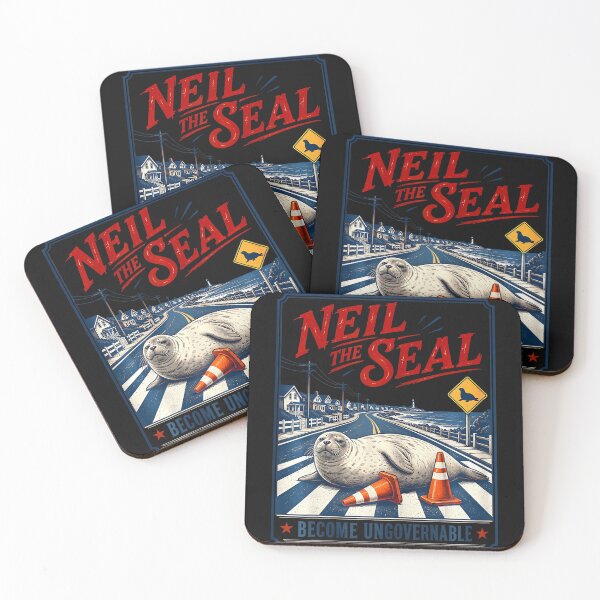 Item preview, Neil The Seal Become Ungovernable Marine Animal Lover designed and sold by BrockmeyeSB.