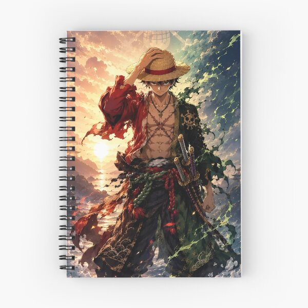 Item preview, Original Straw Hat Pirate Warrior Ocean Sunset Anime Art designed and sold by Dyan4.