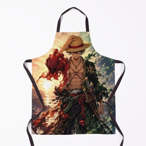 Item preview, Original Straw Hat Pirate Warrior Ocean Sunset Anime Art designed and sold by Dyan4.