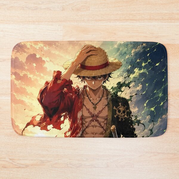 Item preview, Original Straw Hat Pirate Warrior Ocean Sunset Anime Art designed and sold by Dyan4.