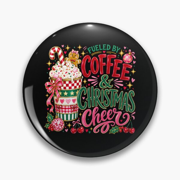 Item preview, Fueled By Coffee And Christmas Cheer designed and sold by milomatchart.