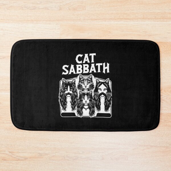 Item preview, Cat Sabbath Heavy Metal Feline Parody designed and sold by CHELSEONZALEZ.