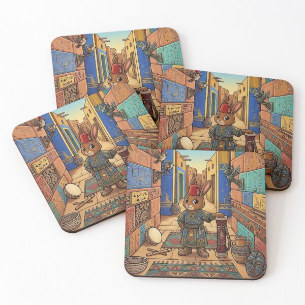 Item preview, Nubian Cultural Spirit - A Vibrant Journey through Aswan designed and sold by hepopatterns.