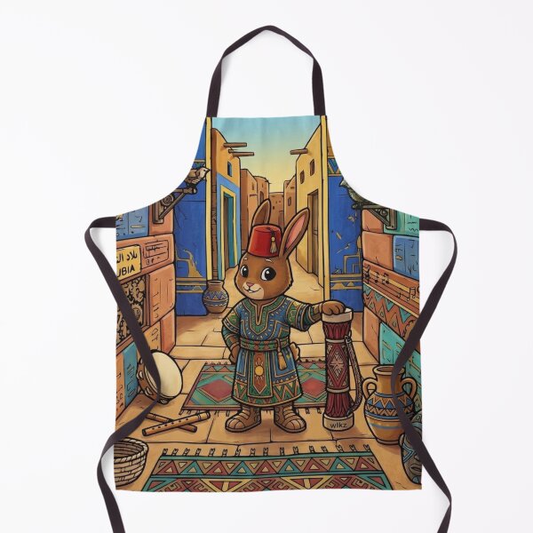 Item preview, Nubian Cultural Spirit - A Vibrant Journey through Aswan designed and sold by hepopatterns.