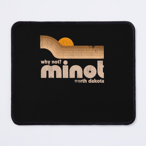 Item preview,  Why Not Minot North Dakota Retro Travel designed and sold by AmandaMasten.