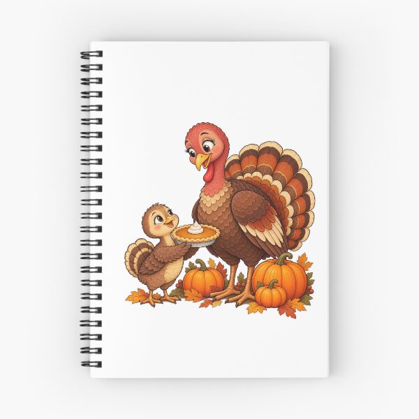 Item preview, Cute Baby Turkey Giving Mom Pumpkin Pie Thanksgiving designed and sold by DYALEEZ-XCR.