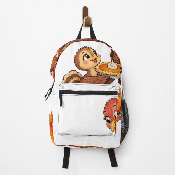 Item preview, Cute Baby Turkey Giving Mom Pumpkin Pie Thanksgiving designed and sold by DYALEEZ-XCR.