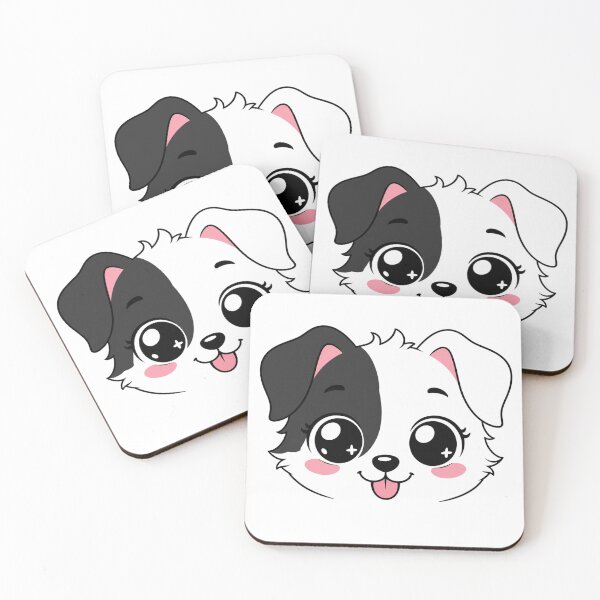 Artikelvorschau, Niedliches Kawaii-Hundegesicht – bezauberndes Design für Welpenliebhaber entworfen und verkauft von StyxIND.