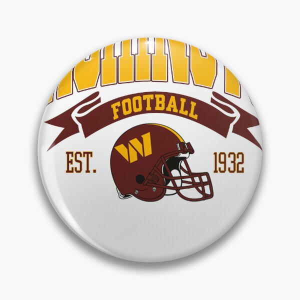 Item preview, Washington Est 1932 Football, Washington Commanders Football designed and sold by ArminKoestDE.