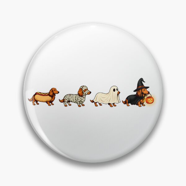 Item preview, Dachshund In Halloween Costumes designed and sold by TorpStore.