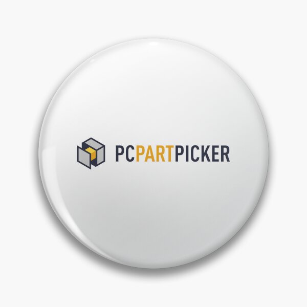 Item preview, PCPartPicker Box Icon Logo on Black Background designed and sold by modghtr.