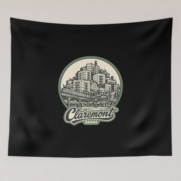 Item preview, Claremont Bronx Claremont Park Design designed and sold by Boogosh.