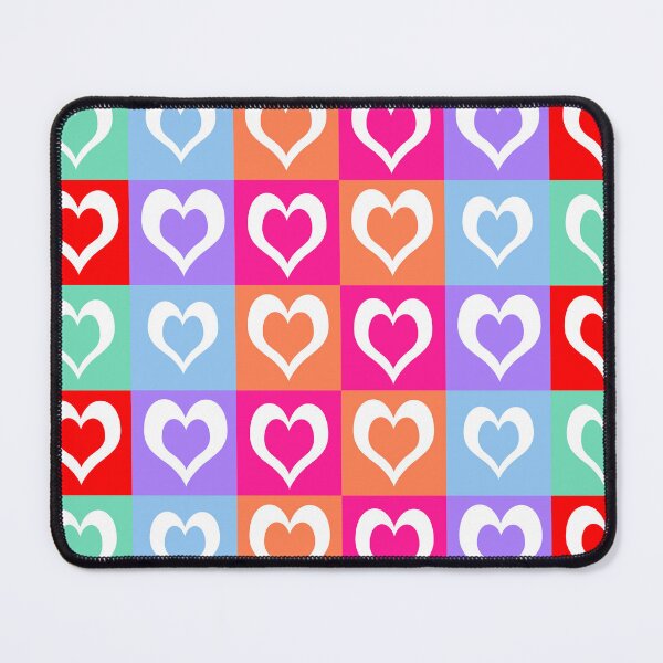 Item preview, Colorful Heart Pattern designed and sold by ArtbyDebbieC.