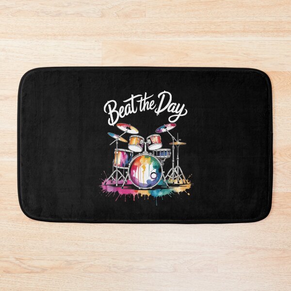 Item preview, Beat the Day — Color Splash Drums   designed and sold by jkrphoto.