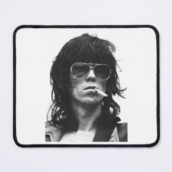 Item preview, keith richards classic sunglasses cigarette portrait designed and sold by EricJohnSlaney.
