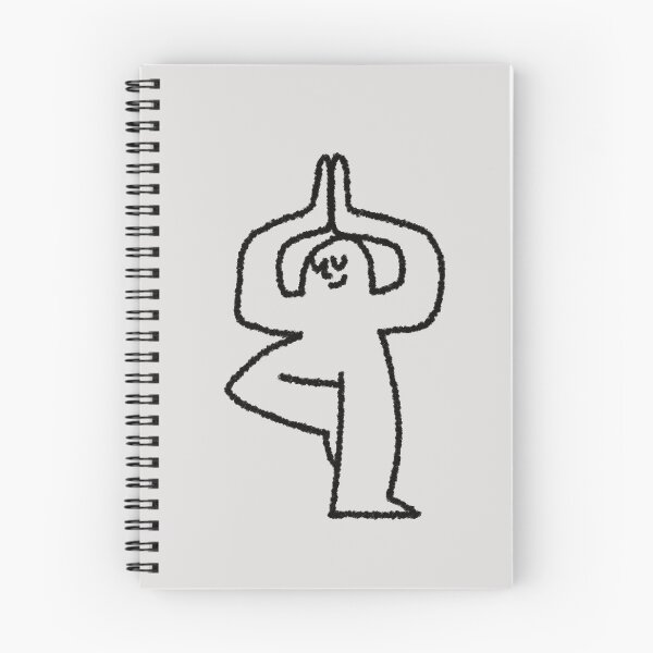Item preview, Meditation Zen Tree Pose Minimalist Poster Art designed and sold by AliAltinelArt.