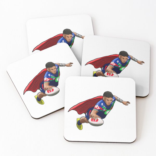Item preview, TAINE SUPERMAN TUAUPIKI NZ WARRIORS NRL RUGBY LEAGUE designed and sold by WoodenSpoonerss.