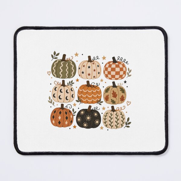 Item preview, Cozy Autumn Patterned Pumpkins Boho Fall Aesthetic designed and sold by DYALEEZ-XCR.