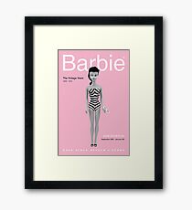 Barbie Poster - The Vintage Years Framed Print