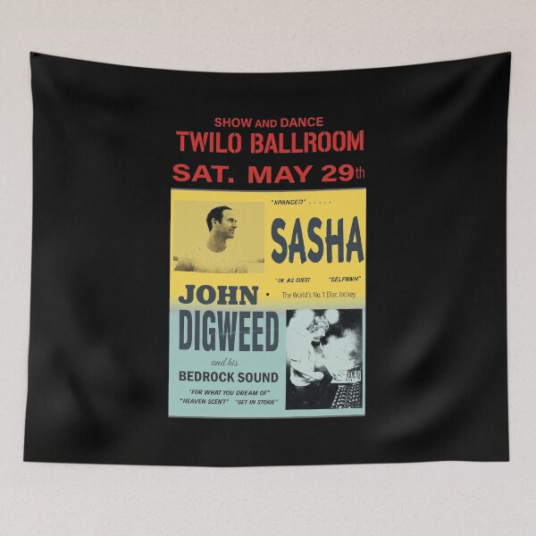 Item preview,  Sasha and John Digweed Twilo Flyer designed and sold by CHELSEONZALEZ.