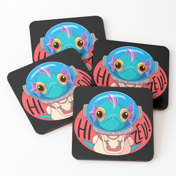 Item preview, Hi Zev Fish Donut Princess Dungeon Crawler Carl Book Lover designed and sold by Revoleos.