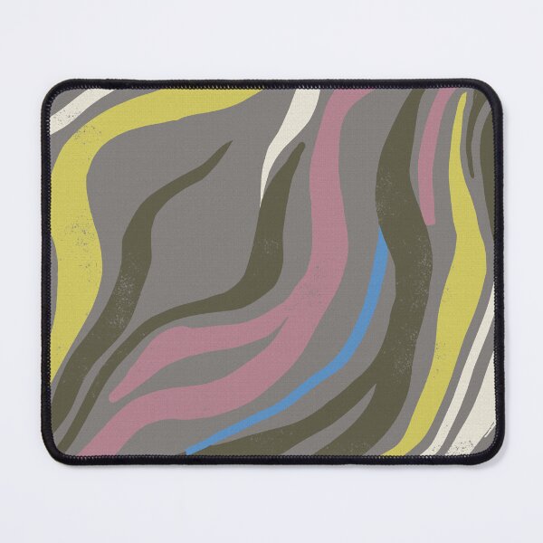 Item preview, Organic Waves and Retro Abstract Lines on a Dark Background designed and sold by Pattique.