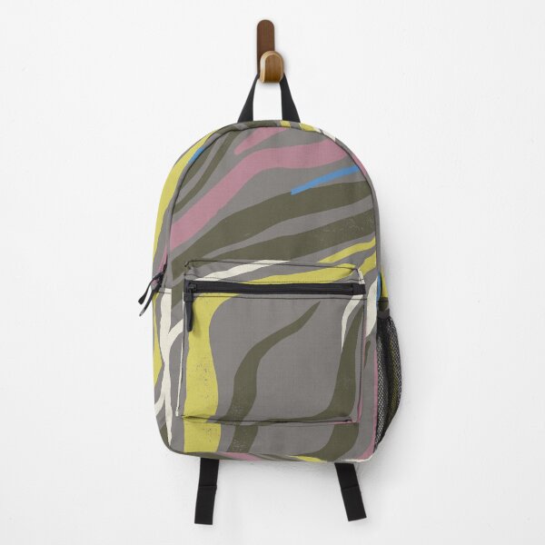 Item preview, Organic Waves and Retro Abstract Lines on a Dark Background designed and sold by Pattique.