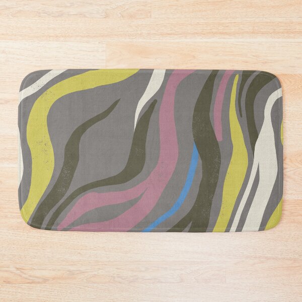 Item preview, Organic Waves and Retro Abstract Lines on a Dark Background designed and sold by Pattique.