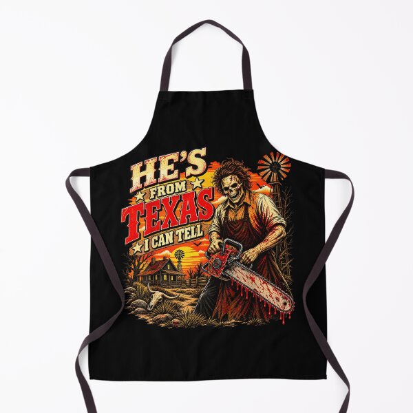 Item preview, Hes From Texas I Can Tell Skeleton Pumpkin Horror designed and sold by DaveBevitt.