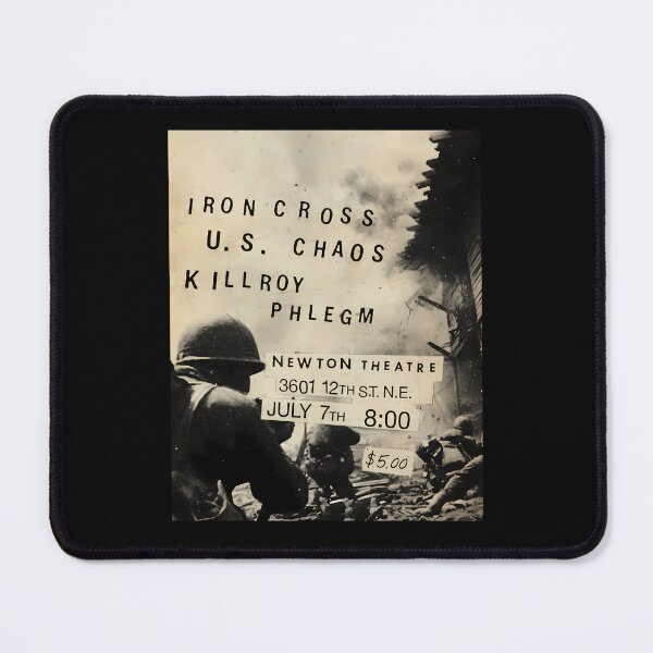 Item preview, Iron Cross Us Chaos Killroy Phlegm Flyer designed and sold by lucima-studio.