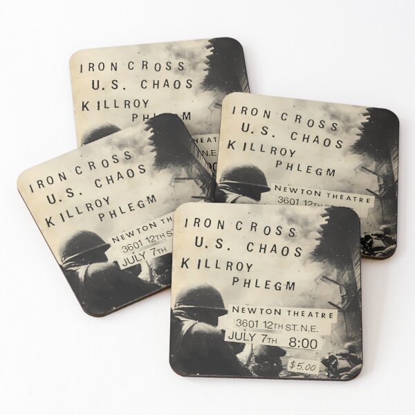 Item preview, Iron Cross Us Chaos Killroy Phlegm Flyer designed and sold by lucima-studio.