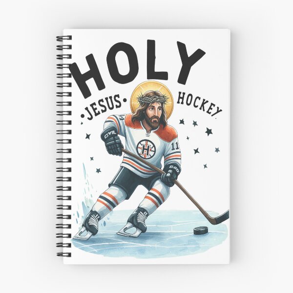 Item preview, Holy Jesus Hockey Savior  designed and sold by CHLOHNSON.