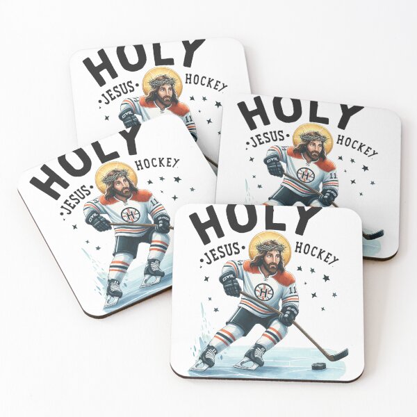 Item preview, Holy Jesus Hockey Savior  designed and sold by CHLOHNSON.