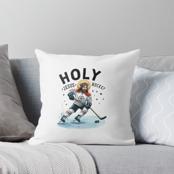 Item preview, Holy Jesus Hockey Savior  designed and sold by CHLOHNSON.