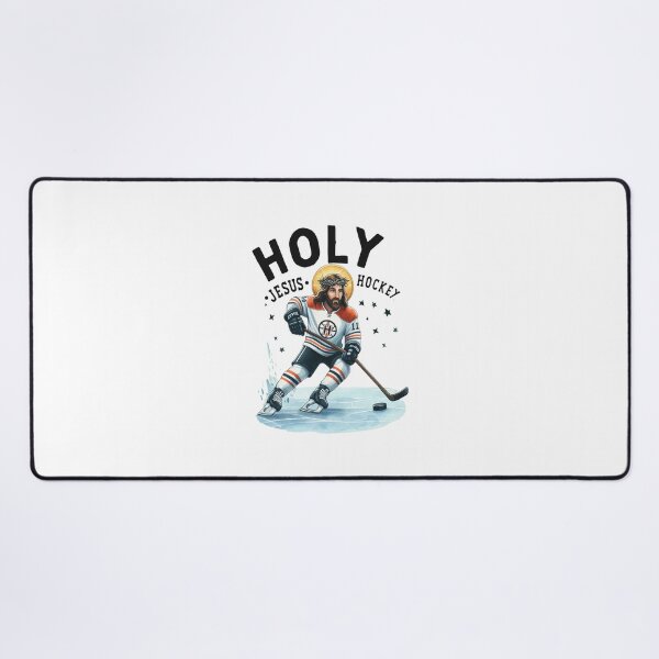 Item preview, Holy Jesus Hockey Savior designed and sold by CHLOHNSON.