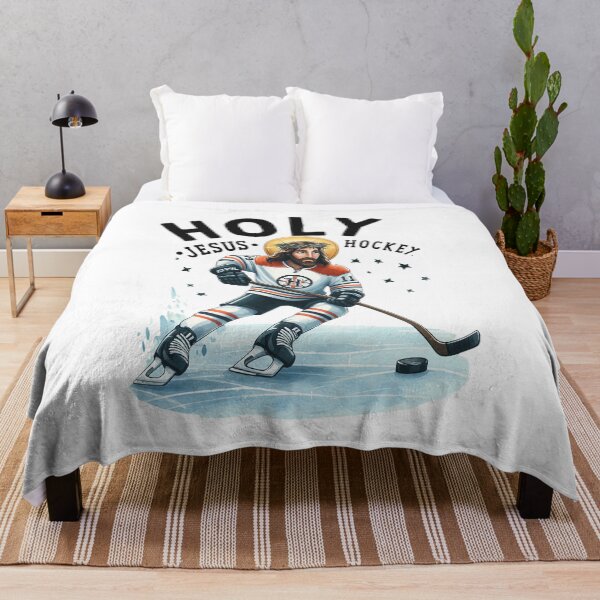 Item preview, Holy Jesus Hockey Savior designed and sold by CHLOHNSON.