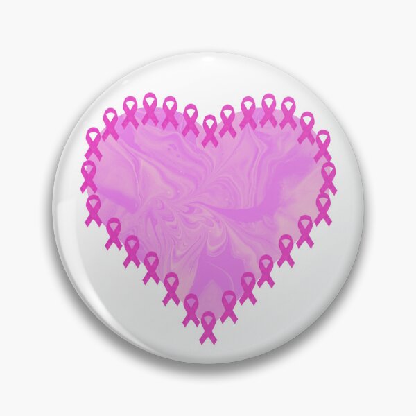 Item preview, Support Pink Heart1 - Flow Art / Pour Painting - jdp-22-0019 designed and sold by ANomadDesigns.