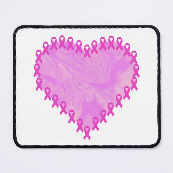 Item preview, Support Pink Heart1 - Flow Art / Pour Painting - jdp-22-0019 designed and sold by ANomadDesigns.