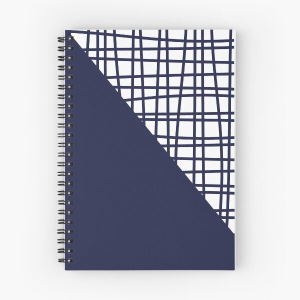 Item preview, Turquoise Navy Blue White color block designed and sold by Delinda Graphic Studio.