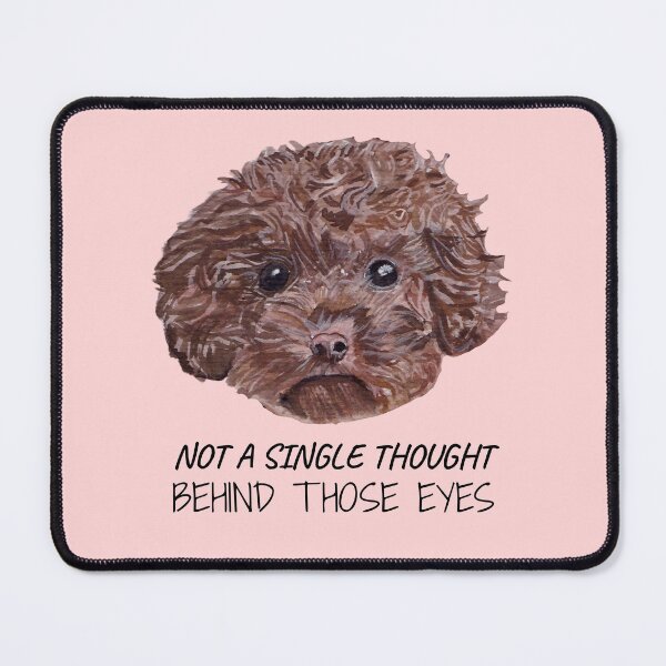 Item preview, Brown Toy Poodle designed and sold by viviwildpaint.