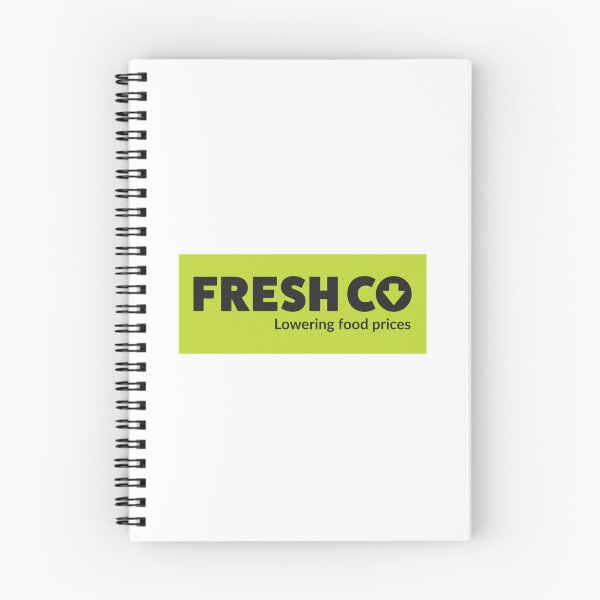 Item preview, FreshCo Supermarket Logo with Slogan on Lime Green Background designed and sold by modghtr.