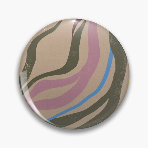Item preview, Organic Waves and Retro Abstract Lines in Ginger Tone designed and sold by Pattique.