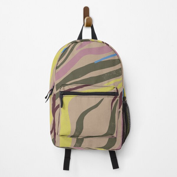 Item preview, Organic Waves and Retro Abstract Lines in Ginger Tone designed and sold by Pattique.