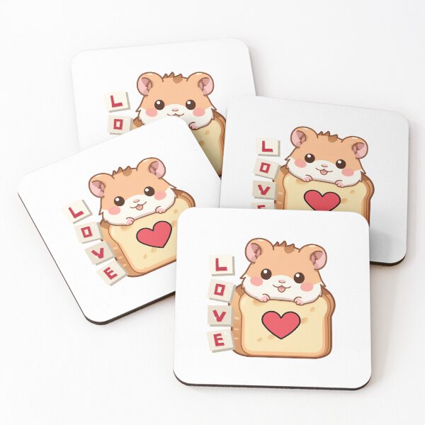 Artikelvorschau, Niedlicher Hamster-Toast, Kawaii-Frühstücksessen entworfen und verkauft von yuki-hana.