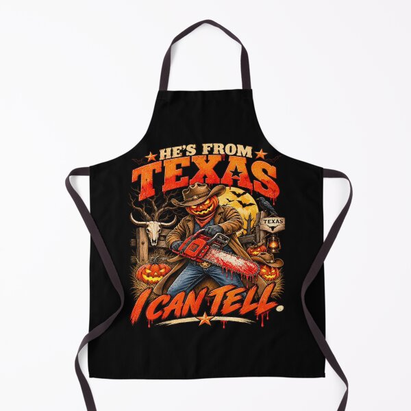 Item preview, Hes From Texas I Can Tell Halloween Horror (3) designed and sold by DaveBevitt.