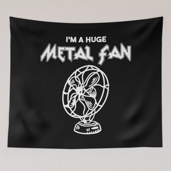 Item preview, I'M A Huge Metal Fan Heavy Metal designed and sold by AnasAsiri.