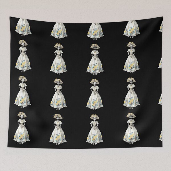 Item preview, La Catrina Vibrant Mexican Calavera dia de los muertos designed and sold by Instant Printing.