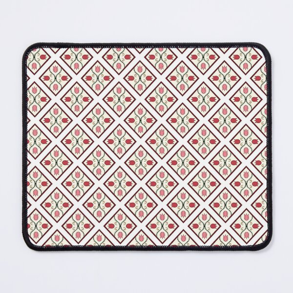 Item preview, Vintage Floral Diamond Pattern designed and sold by Little Dora Art.