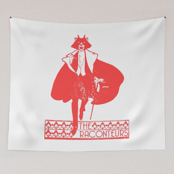 Item preview, Red Silhouette Garage Rock Band designed and sold by ShadeFall.