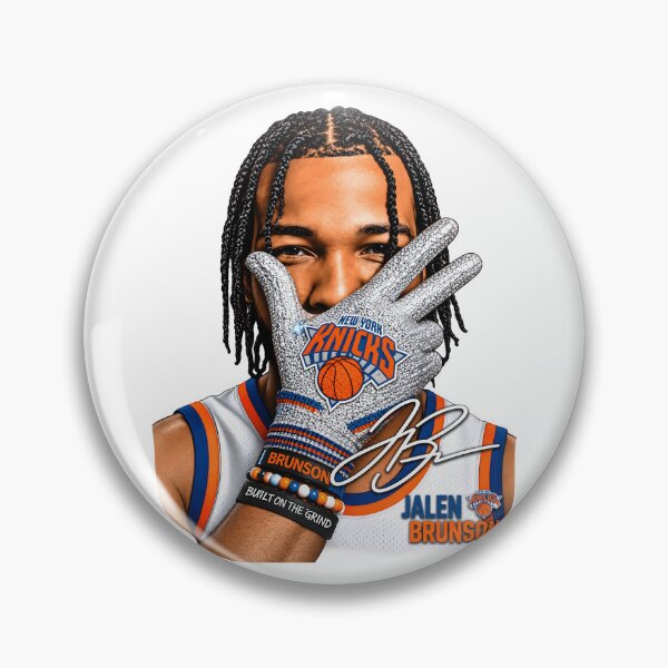 Item preview, Jalen Brunson New York Basketball Graphic Art designed and sold by VibeStoreMix.